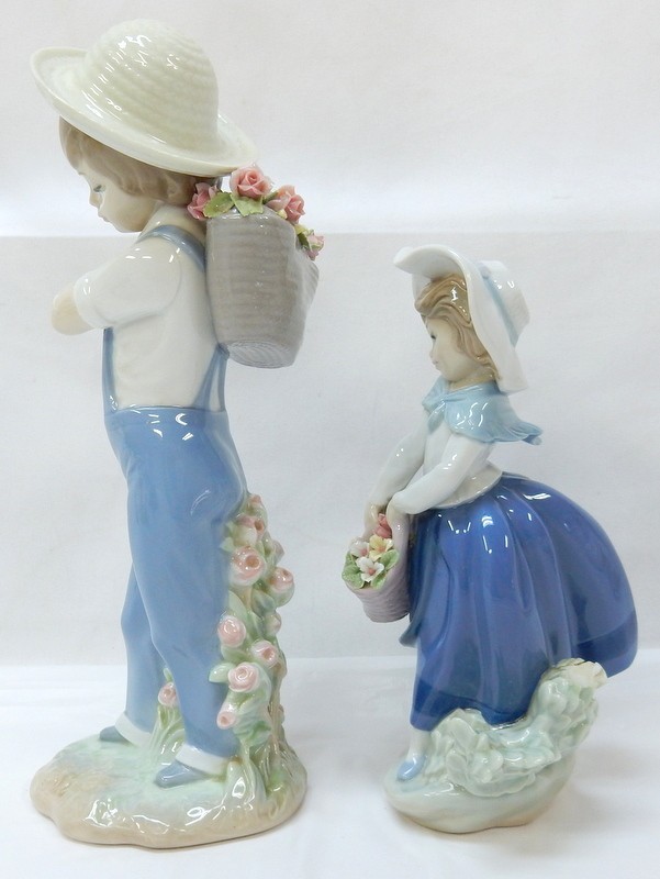 1000円スタート フィギュリン LLADRO リヤドロ 6782 気品に満ちて
