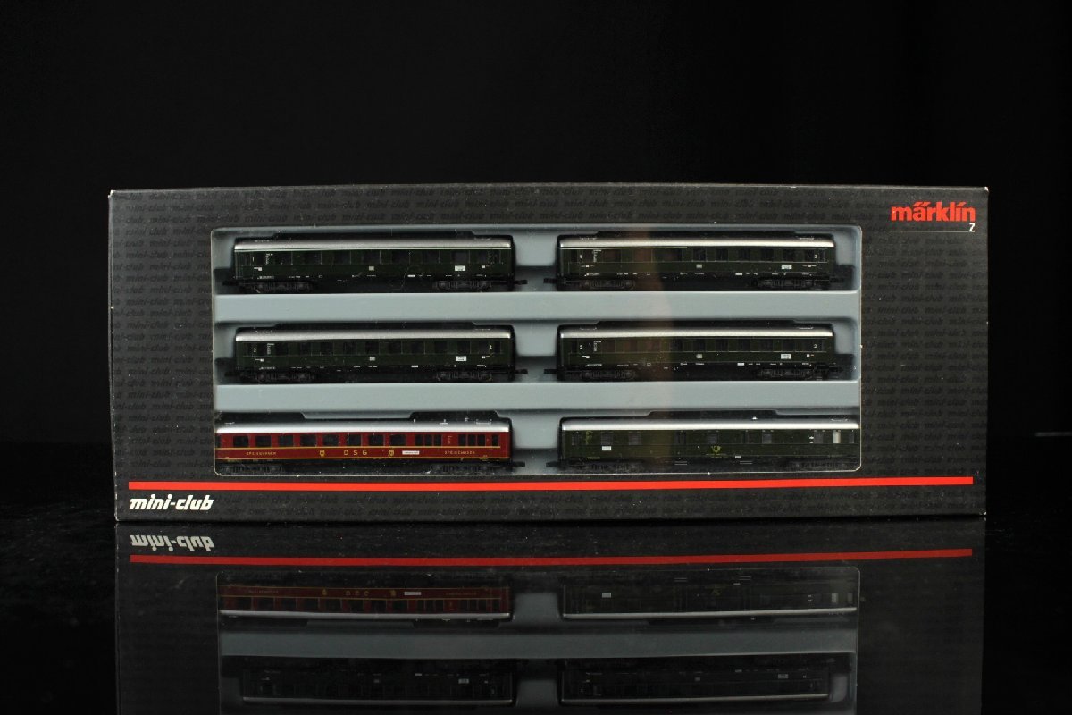 【董芸】ドイツ Marklin メルクリン mini club 87350 鉄道模型 Zゲージ 箱付 収集家保管品 [132098]