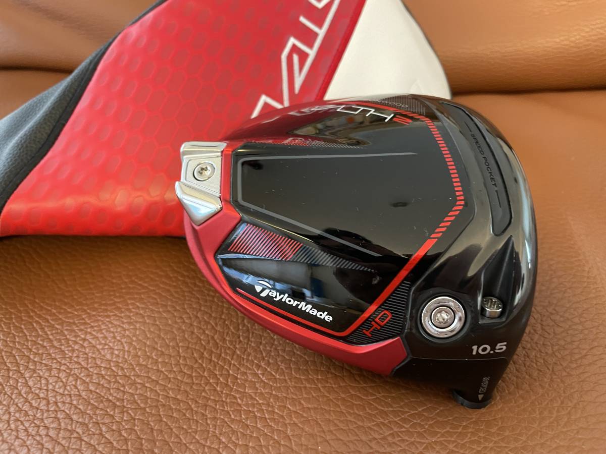 超美品★テーラーメイド STEALTH2 HD ドライバー 10.5度 ヘッドのみ★日本正規品【ステルス2 HD】ヘッドカバー付き