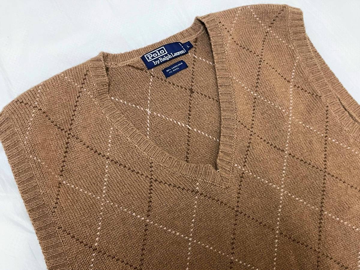 POLO Ralph Lauren ポロ ラルフローレン キャメルヘアー ラクダ ニット