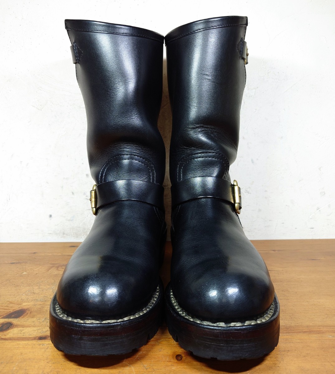 美品】安藤製靴製 KADOYA/カドヤ Boots&Boots ノルベ製法 エンジニア 