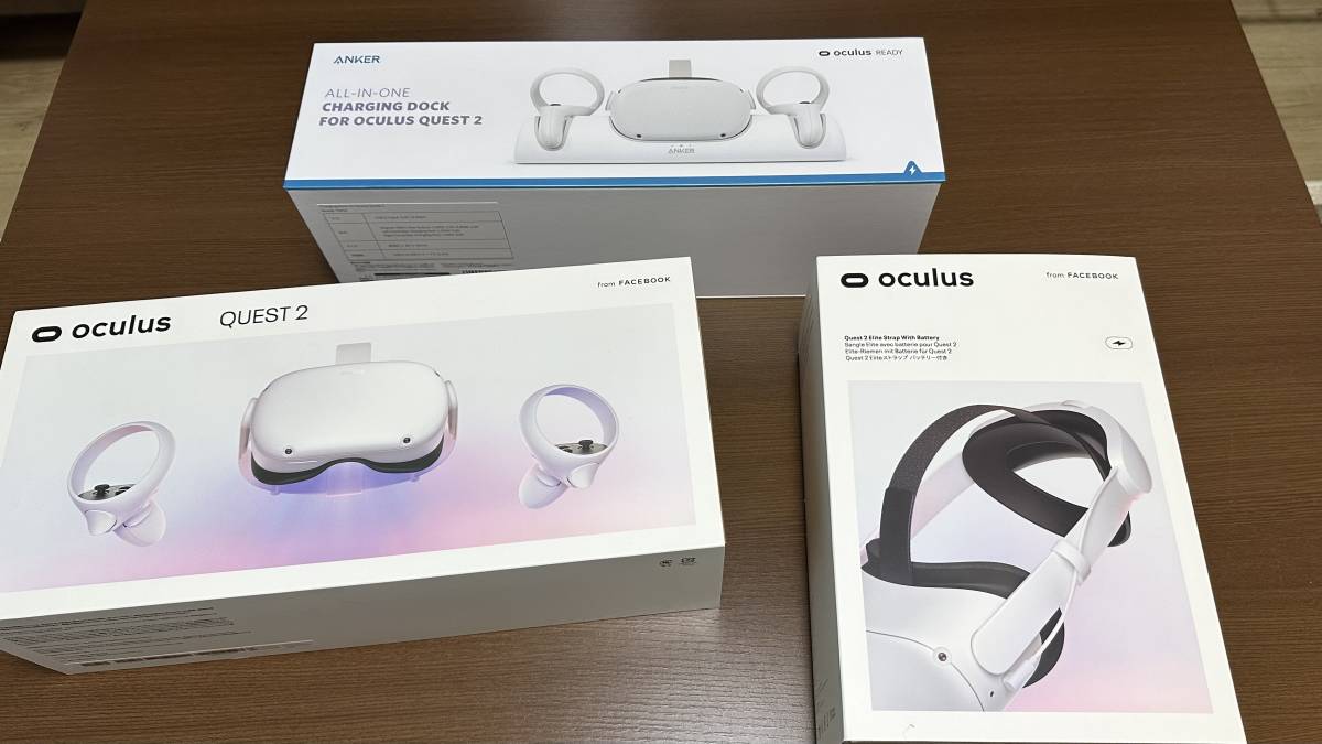 Oculus QUEST2 オキュラスクエスト2 128GB 中古 【付属品多数