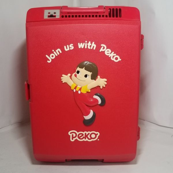 中古品】ぺこちゃん冷(温)蔵庫 不二家 当選品 非売品 クーラーボックス