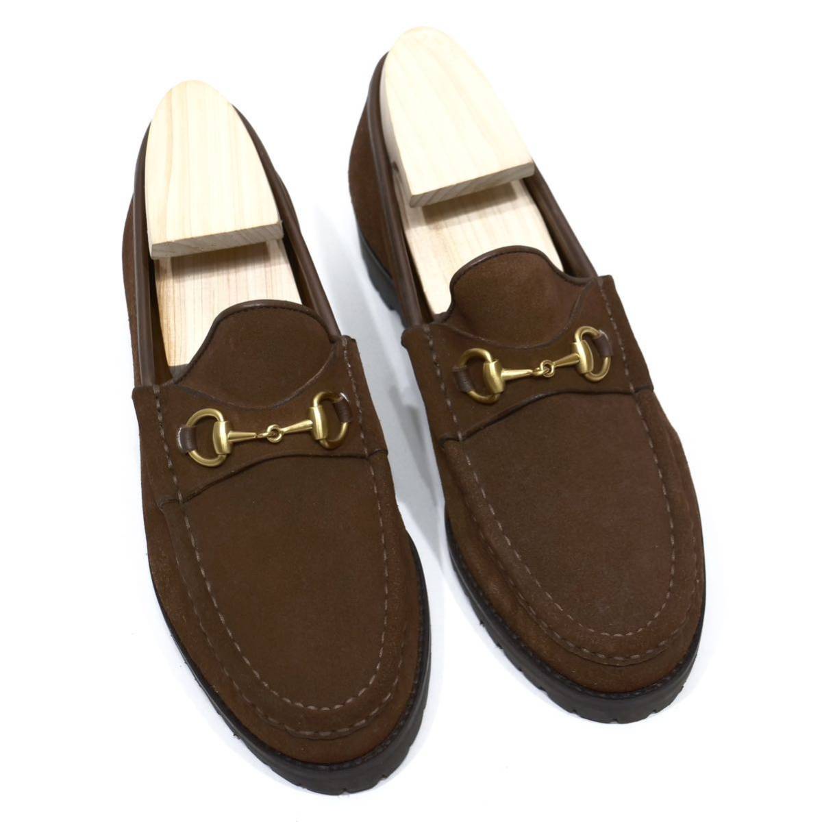新品未使用◎/イタリア製》GUCCI グッチ ブラウン ゴールドホース