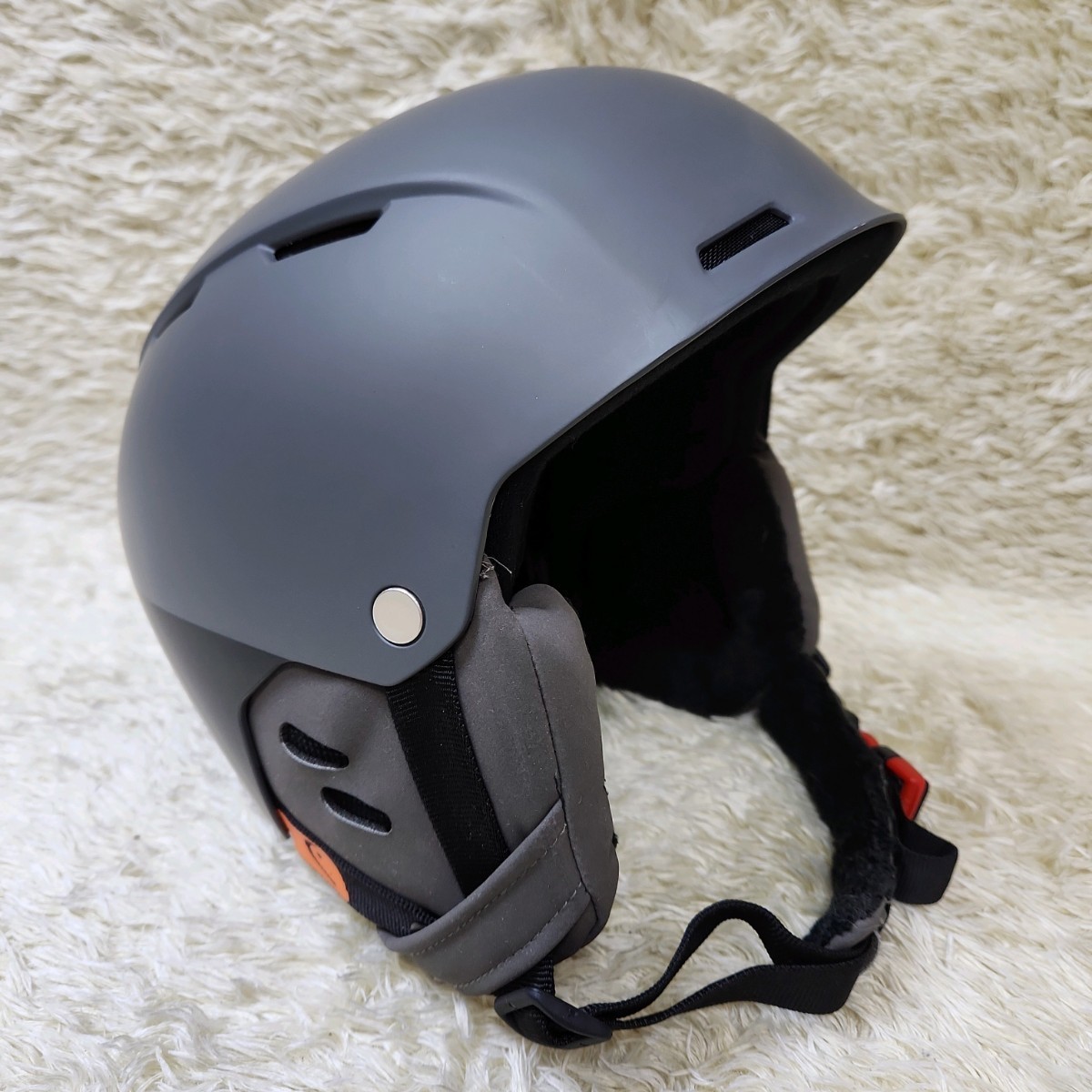 HEAD スノーボードヘルメット グレー　MH-０1 HEAD ヘッド スノーボードヘルメット グレー サイズM〜L 耳あて