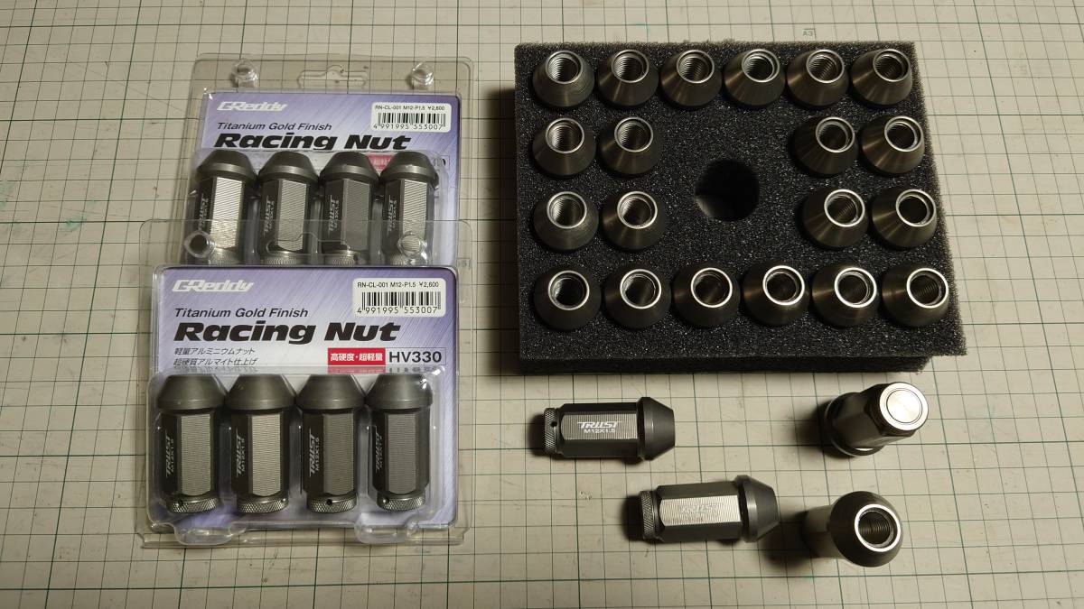 トラスト レーシングナット M12 × P1.5　32本セット