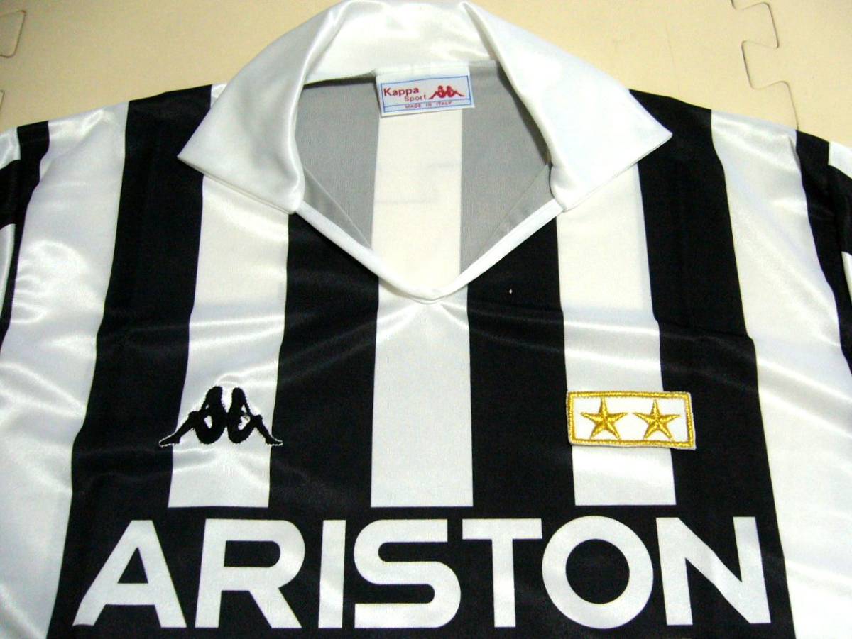 激レア ユヴェントス￼Kappa 88年長袖ストライプ シャツ ARISTON