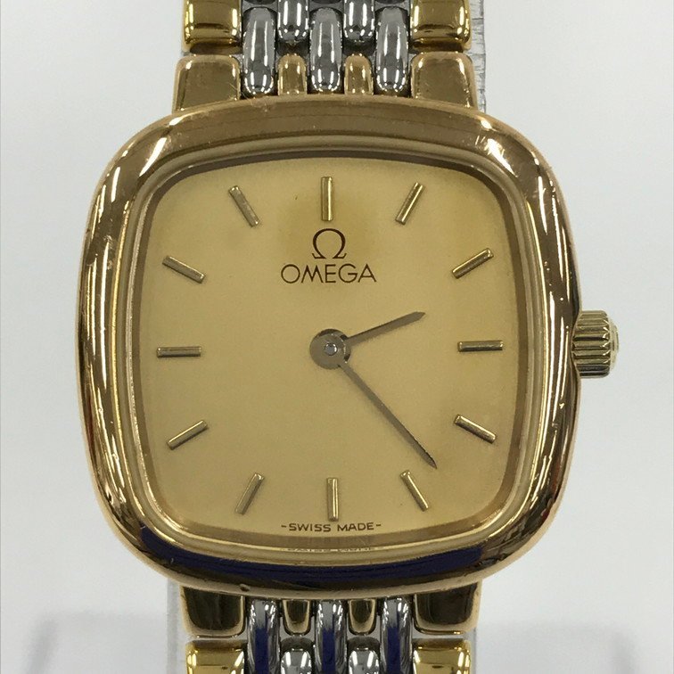 M11⁄100 オメガ 腕時計 メタルブレス デビルクオーツ 6151⁄441 OMEGA