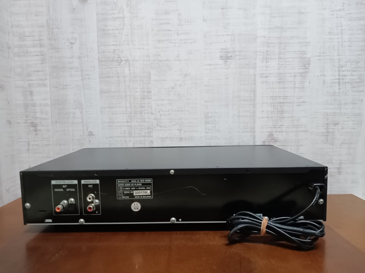 SCD-XE800 SONY ソニー Player SACDプレーヤー CD Audio SACD⁄CD