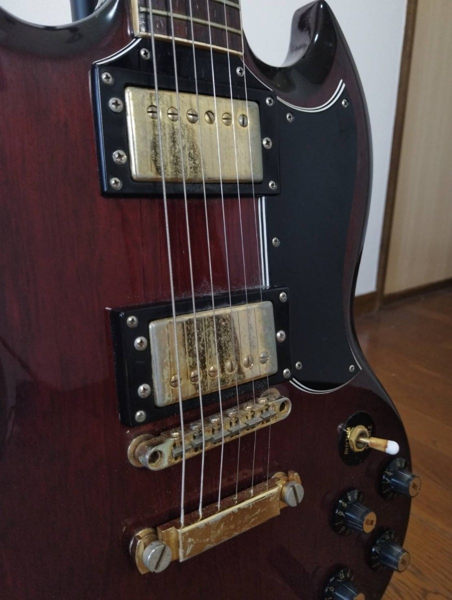 ELK SG 1974-76 Made model - Elk (Japan, Sunburst) Gibson Galaxy 