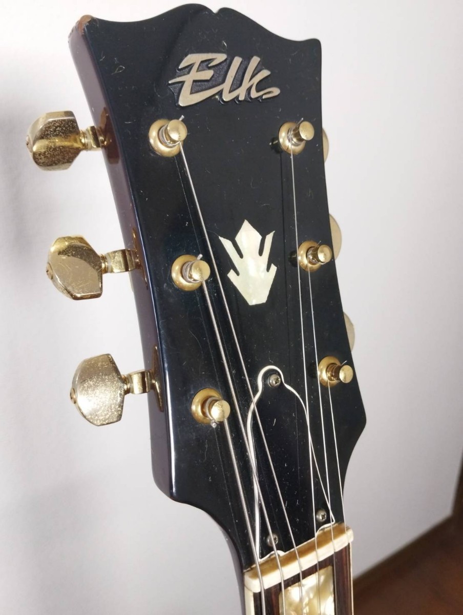 ELK SG 1974-76 Made model - Elk (Japan, Sunburst) Gibson Galaxy 