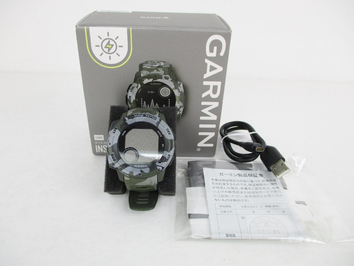 新作登場 通電確認のみ GARMIN ガーミン INSTINCT DUAL POWER タフネスGPSウォッチ 家電-184(スマートウォッチ本体)｜売買されたオークション情報、yahooの商品情報をアーカイブ公開 - オークファン スマートウォッチ本体