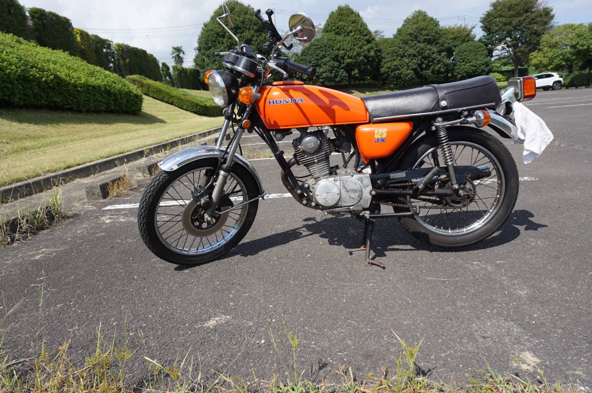 CB125JX HONDA 実動 ホンダ CB125JXが入荷しました 売約済みホンダ 【引き取り希望】 超希少！ホンダモトラエンジン始動確認済修理中