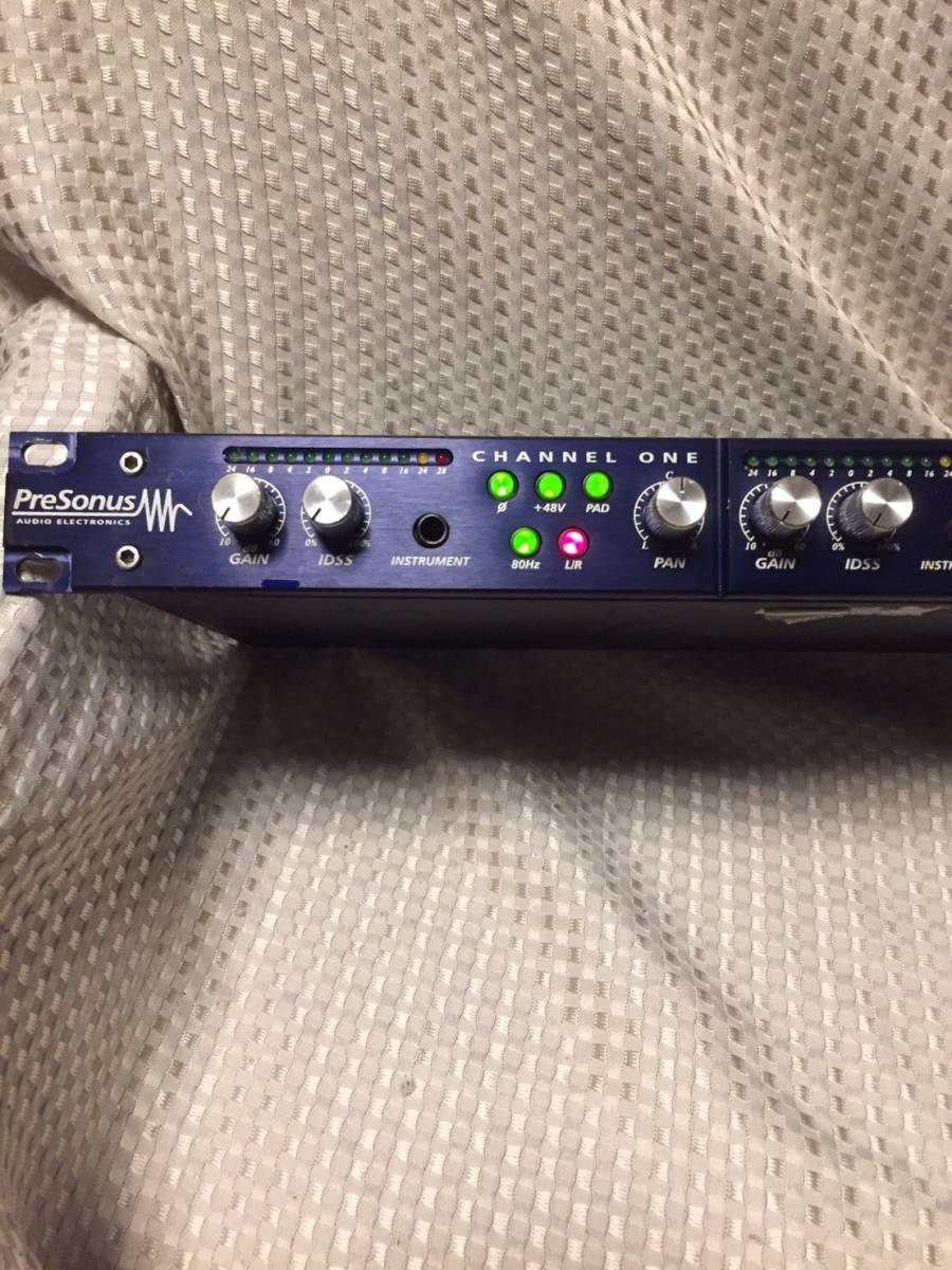 ☆PreSonus☆JENSENトランス使用2chマイクプリアンプ☆MP20☆通電