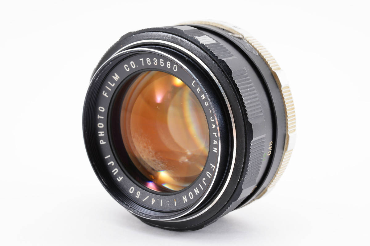 ☆実用美品☆FUJI フジ EBC FUJINON 50mm F1.4 M42 #90101 50mm EBC
