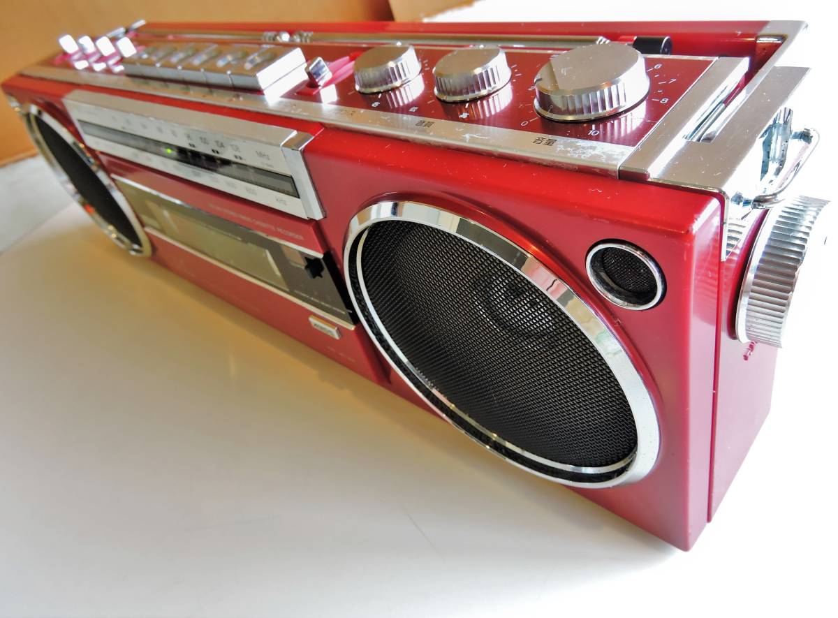 昭和レトロレア物 SANYO MR-U4SL ラジカセ 4スピーカー 昭和レトロレア物 SANYO MR-U4SL ラジカセ 4スピーカー SANYO ラジカセ