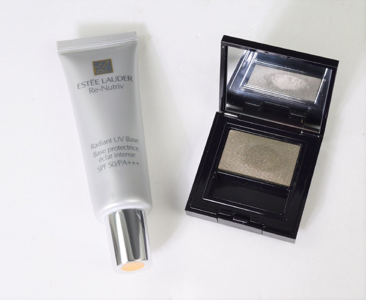 1340-23P0338★エスティローダー ESTEE LAUDER★リニュートリィブ ラディアント UV ベース 下地乳液 アイシャドウおまけつき
