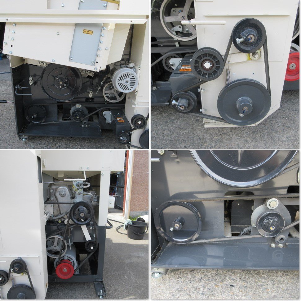 秋田 横手店 ヤンマー 籾摺機 SH400A-D スイングハラー 4インチ 籾摺り