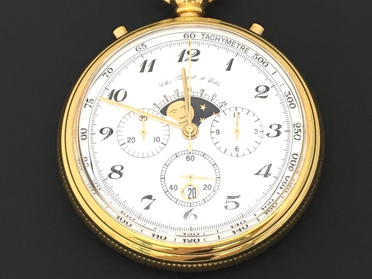 ティソ 懐中時計 chs tissot & fils depuis 1853 Chs