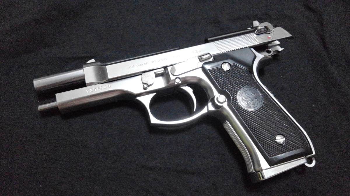 東京マルイ M92F クロムステンレス ミリタリーモデル ガスガン m92f
