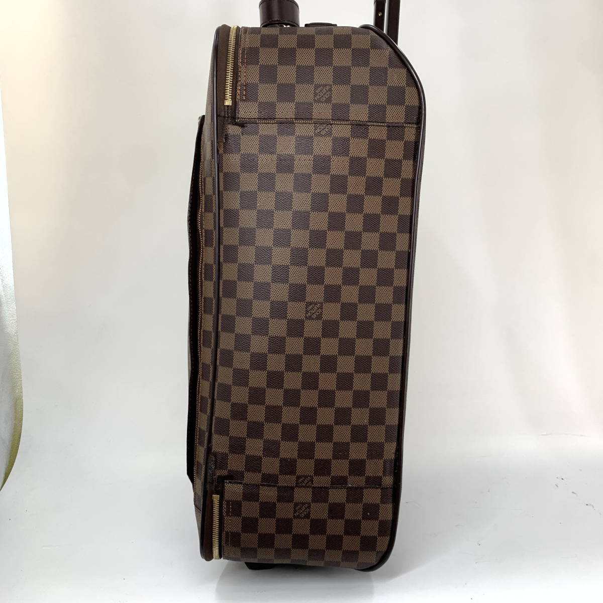1円□極美品□ルイヴィトン□ダミエ□ぺガス55□N23294□レザー 