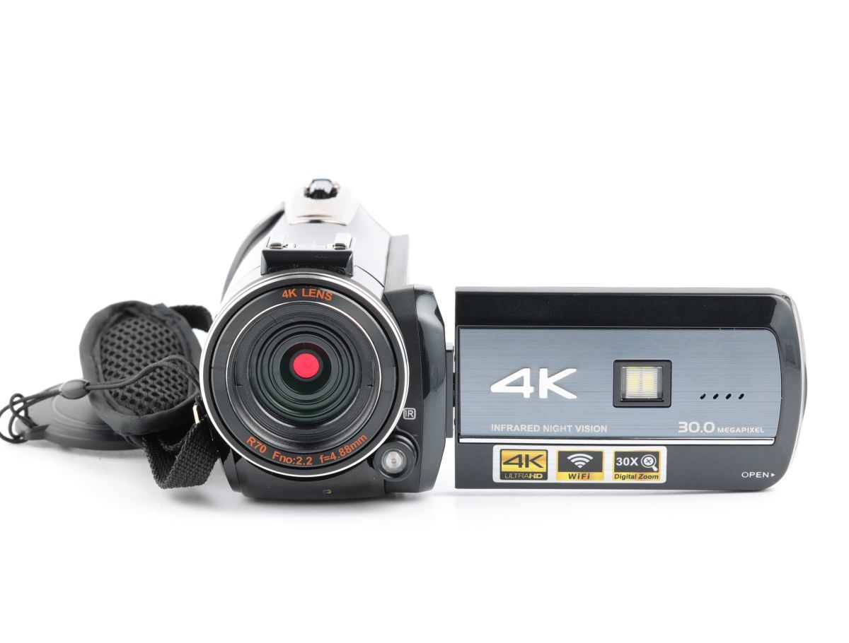 02186cmrk 4K DV-AC3-2-BK ビデオカメラ