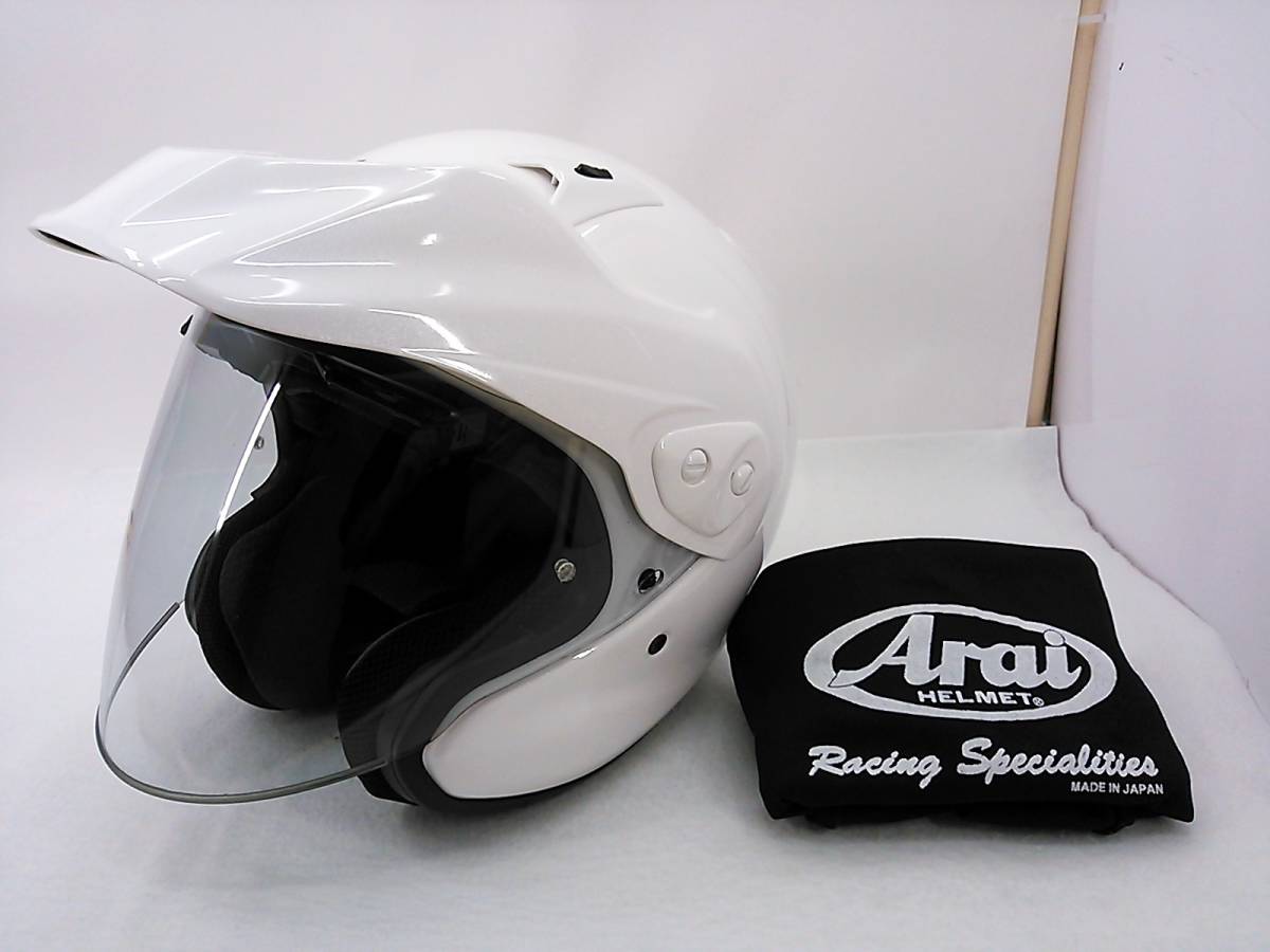 Arai CT-Z グラスホワイト XLサイズ 新品 GLASS WHITE 【公式通販】