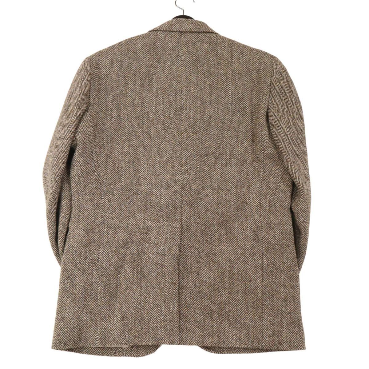 ユニクロ UNIQLO ヘリンボーン 美品☆UNIQLO×HARRIS 極上ウール 英国 