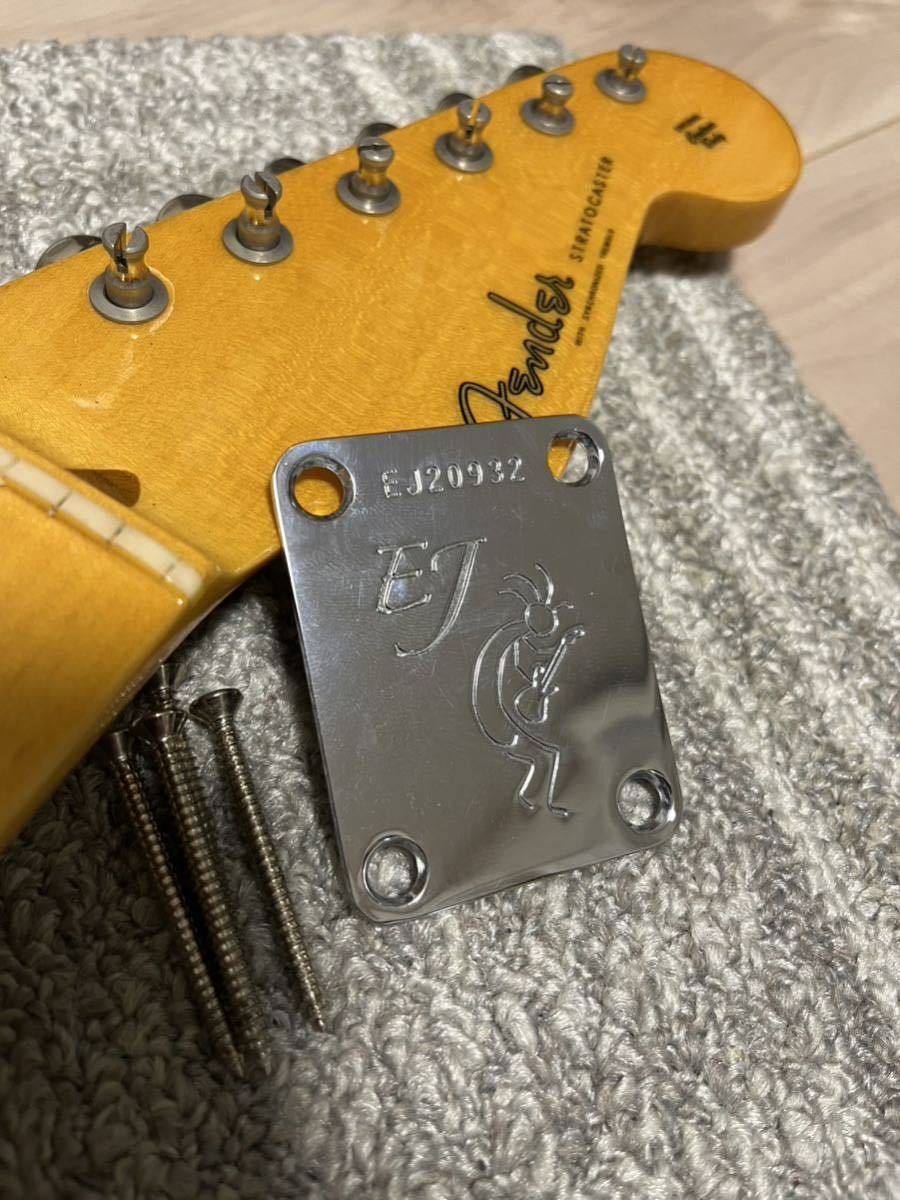 Fender USA Eric Johnson ストラト ギターネック 2018年製 エリック ジョンソン ペグ プレート付き