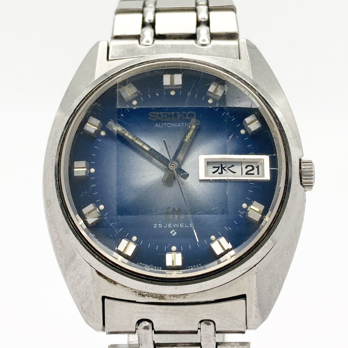 SEIKO セイコー ロードマチック LM 5606-7230 デイデイト 自動巻 青