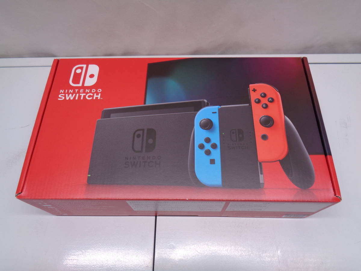25-16② Nintendo Switch ニンテンドースイッチ本体 Joy-Con(L) ネオン