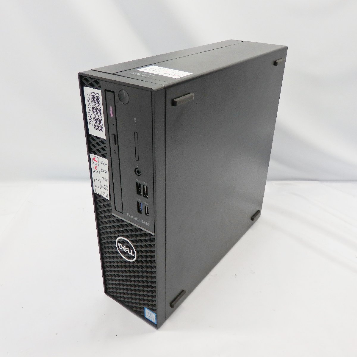 1円～ DELL Precision 3430 SFF Core i5-8500 3GHz/8GB/HDD500GB+SSD256GBGB/DVDマルチ/OS無/動作未確認【栃木出荷】