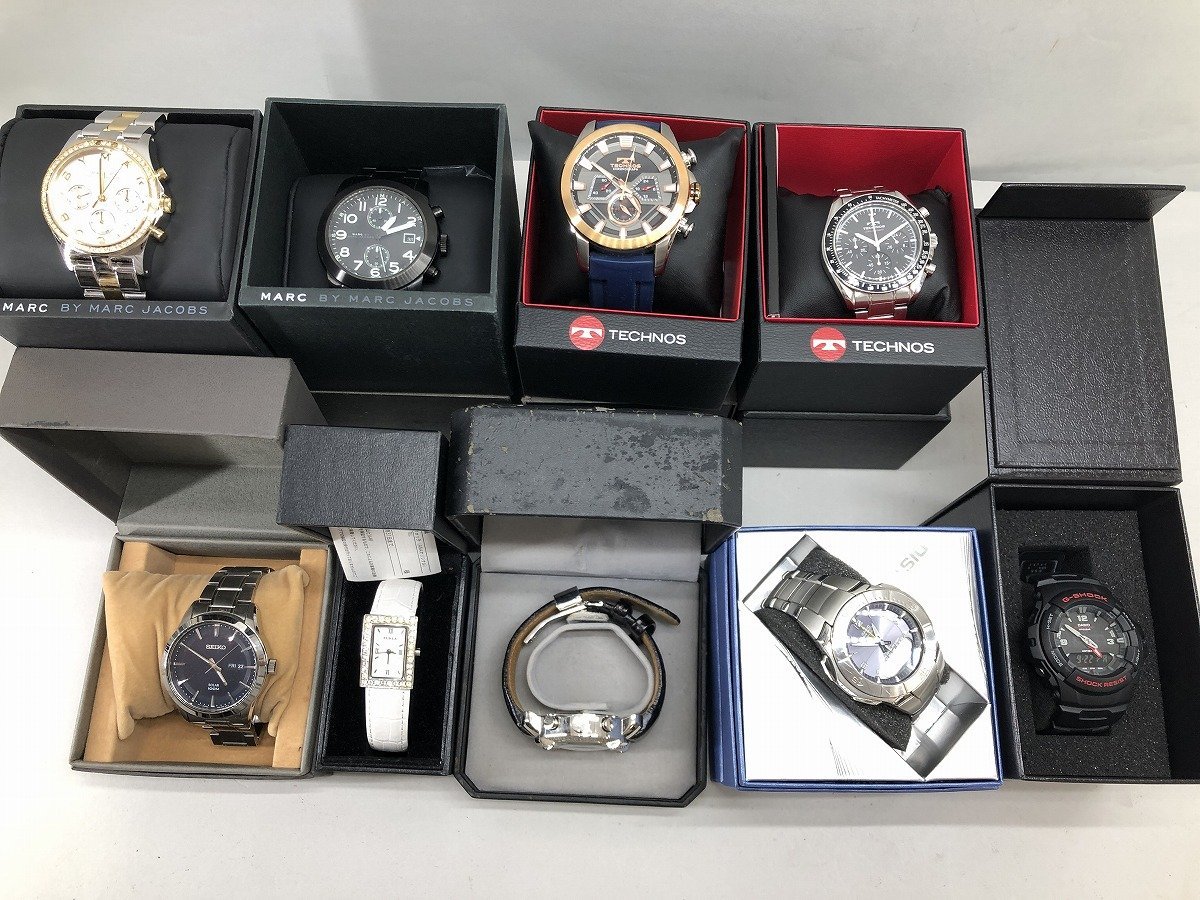 ジャンク メーカー混在 腕時計 まとめ売り MARC BY MARC JACOBS・SEIKO