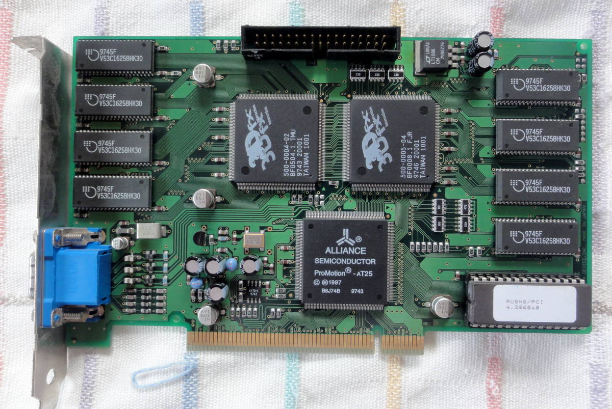 ☆ I/Oデータ GA-RUSH6/PCI Voodoo Rush Ra233にて動作確認済
