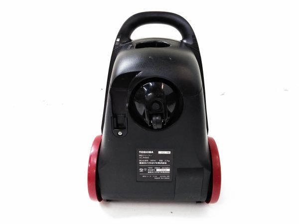 ▽動作品 TOSHIBA 東芝 VC-PH9 グランレッド 紙パック式掃除機 自走式