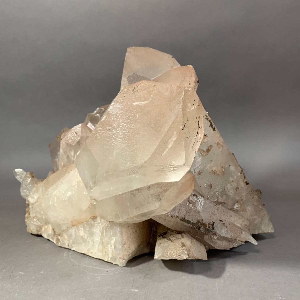 MS138 重量:約8kg 水晶 クリスタル クオーツ クラスター 原石 天然石
