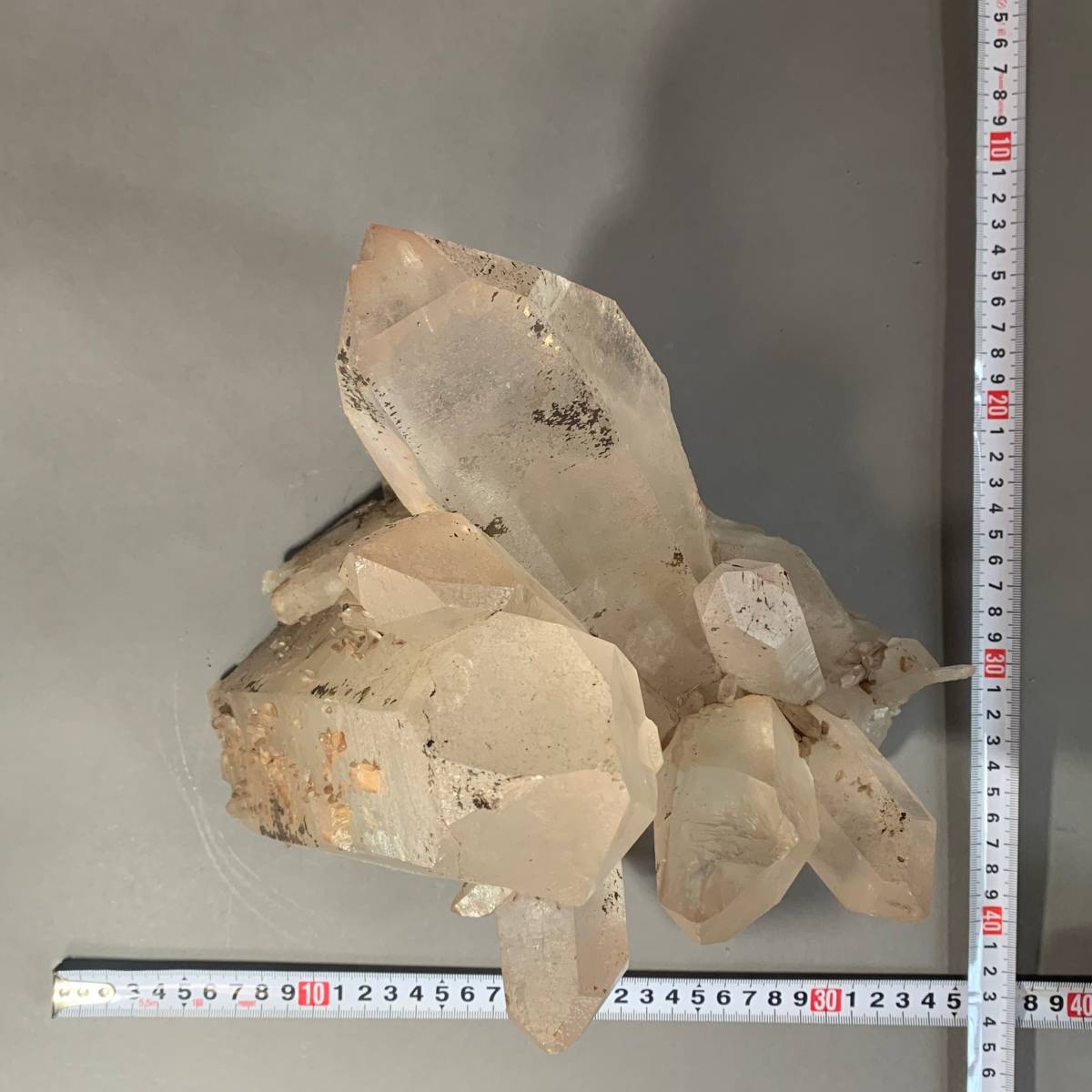 MS138 重量:約8kg 水晶 クリスタル クオーツ クラスター 原石 天然石