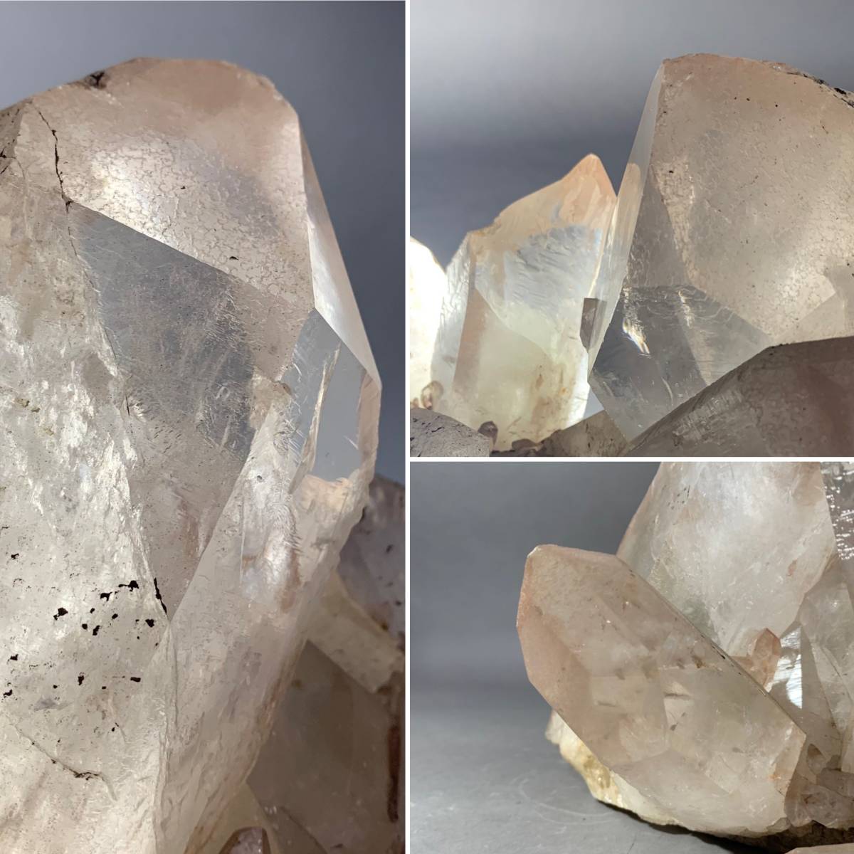 MS138 重量:約8kg 水晶 クリスタル クオーツ クラスター 原石 天然石