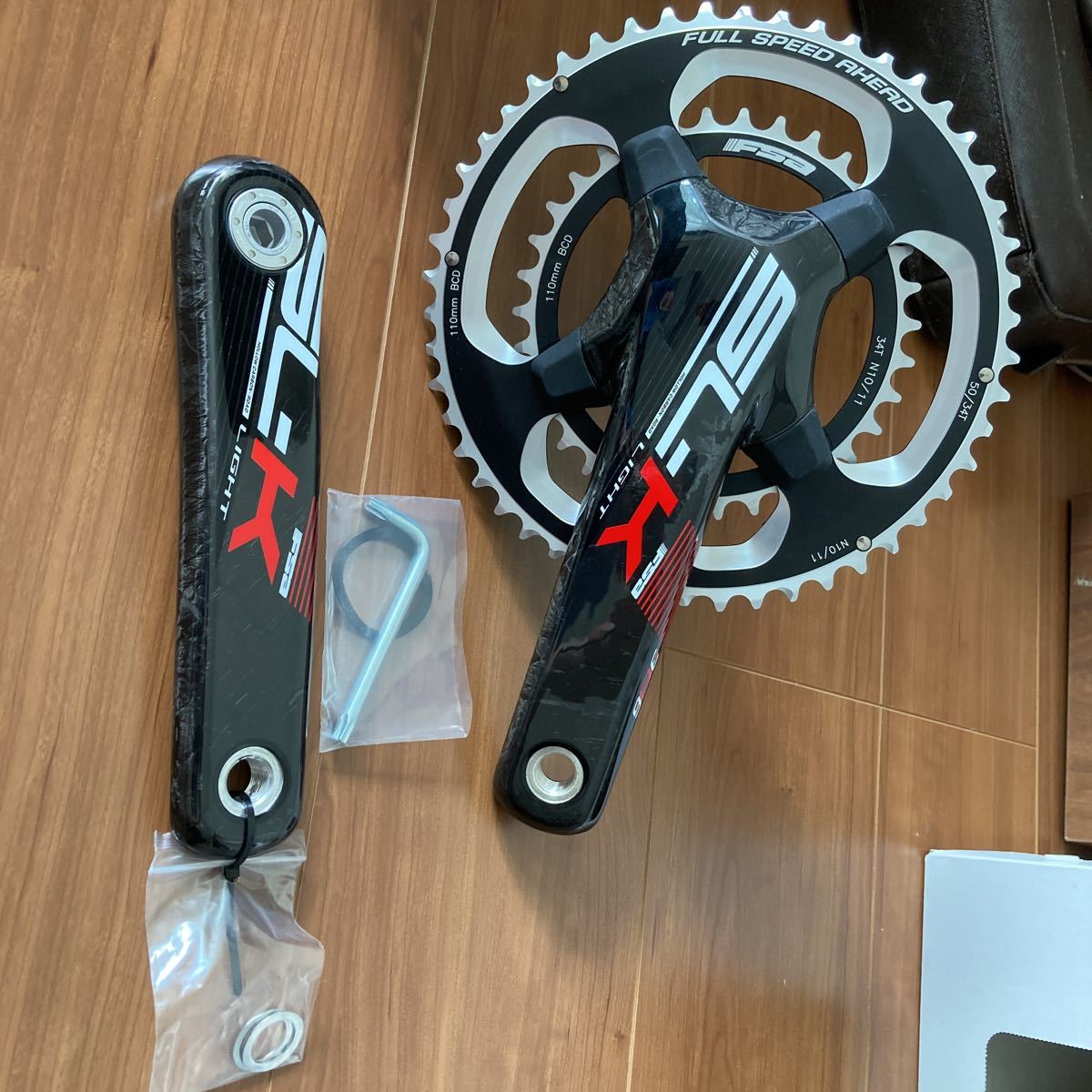 SL-K FSA BB386EVO | LIGHT カーボンクランク 超軽量カーボンクランク 