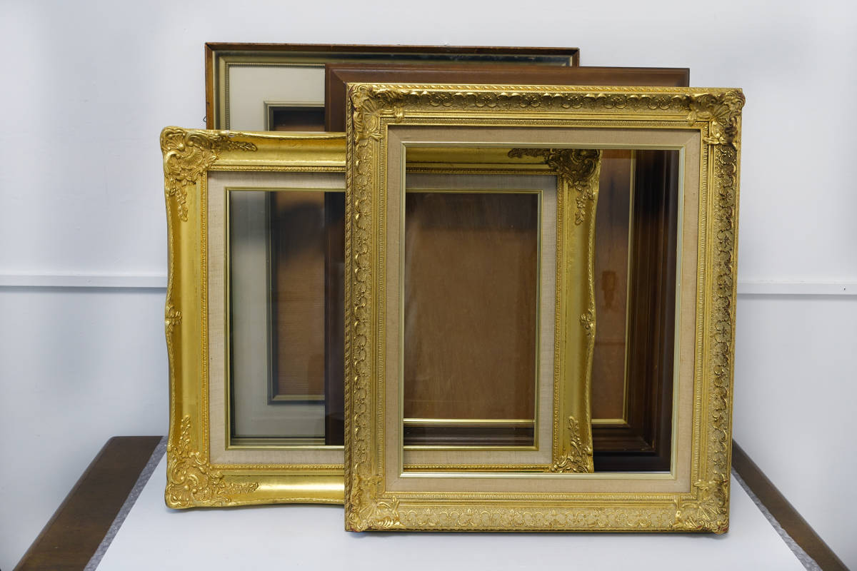 DIY手造り◇油絵F6号サイズ用の流木での額縁フレーム