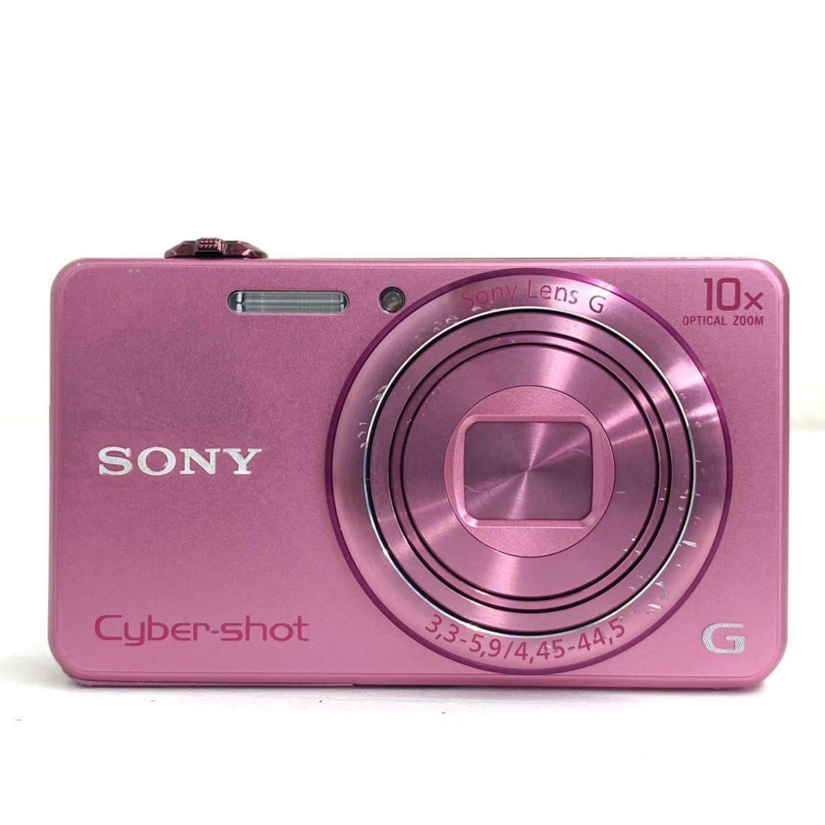 埼P♪ SONY ソニー Cyber-Shot サイバーショット DSC-WX200 コンパクトデジタルカメラ バッテリー付 ピンク ♪1048