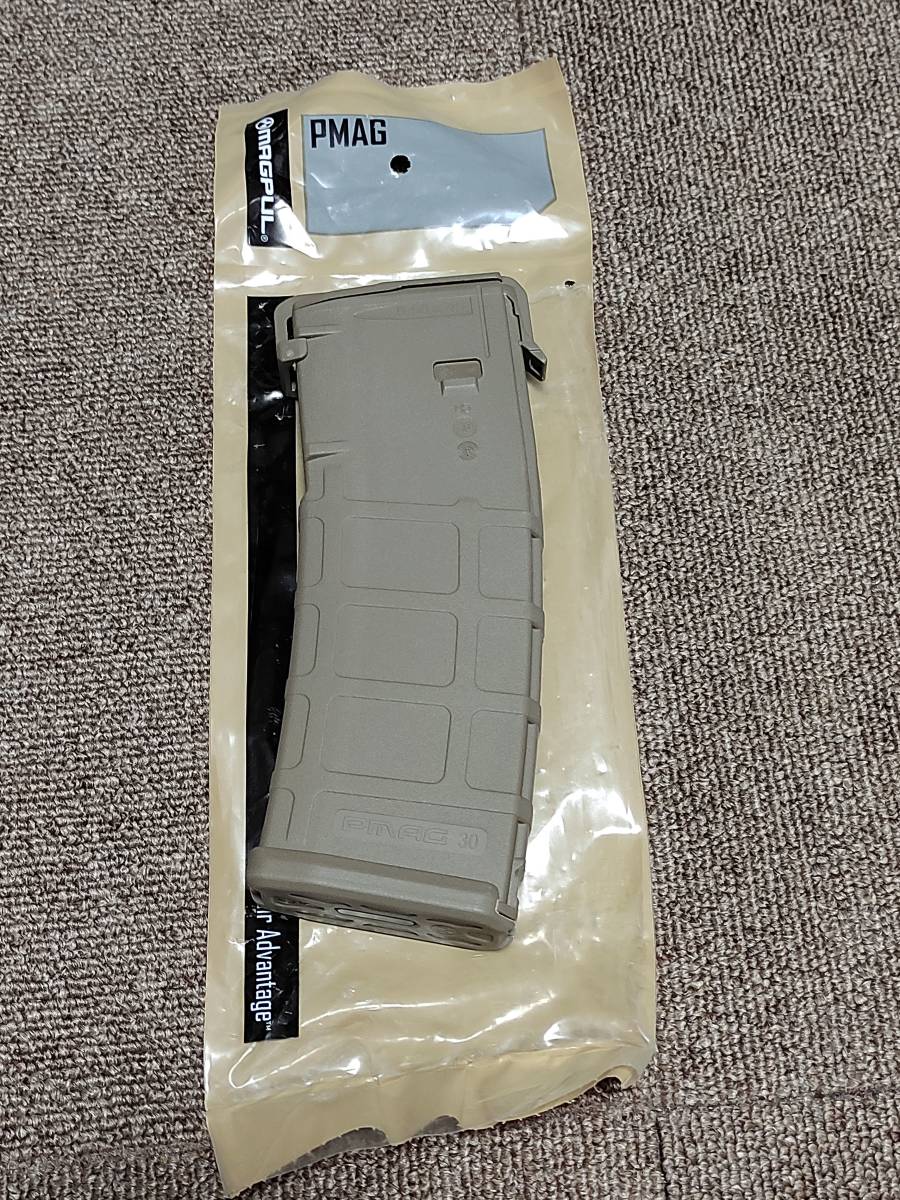 実物】MAGPUL PMAG30マガジン FDE 3本セット※トレポン、PTW、ガスブロ