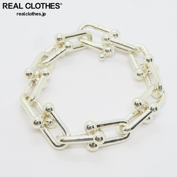 Tiffany&co スモール Tiffany ハードウェア ブレスレット 中古