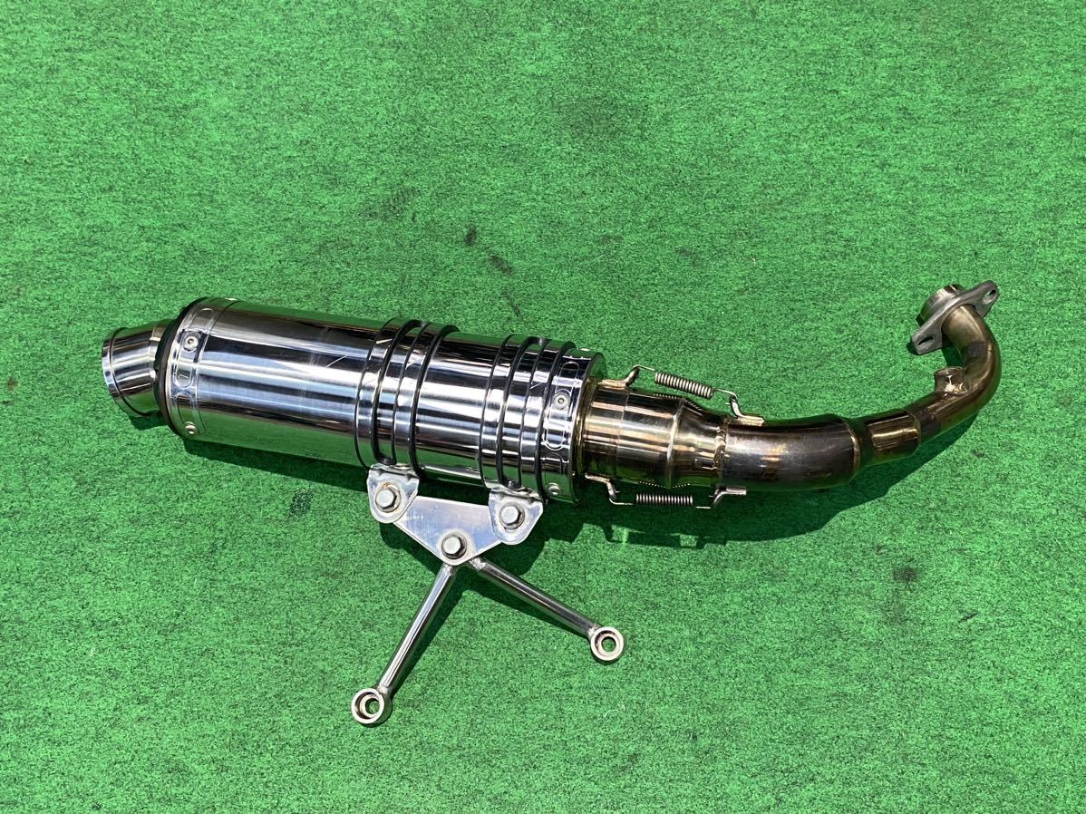 SED8Jシグナスx取り外し社外マフラー ◆メーカー不明エンドバッフル無◆ヤマハ