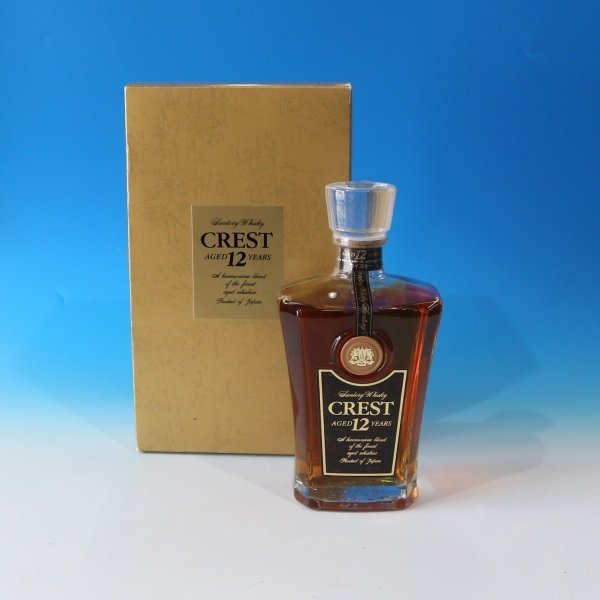 ★SUNTORY ウイスキー サントリー クレスト 12年 700ml 未開栓★
