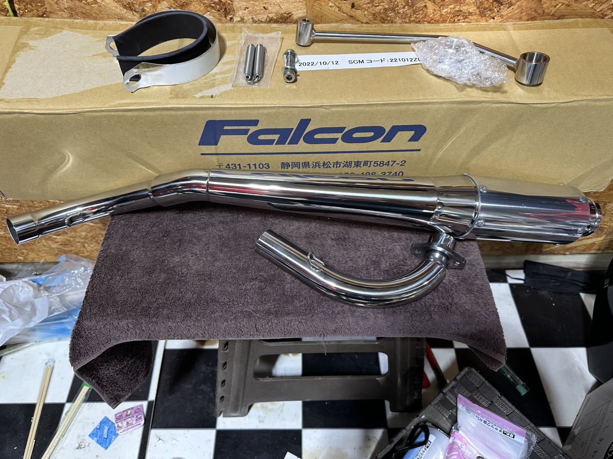シャリー ファルコン T2 マフラー 検 Falcon Gクラフト 武川 モンキー 