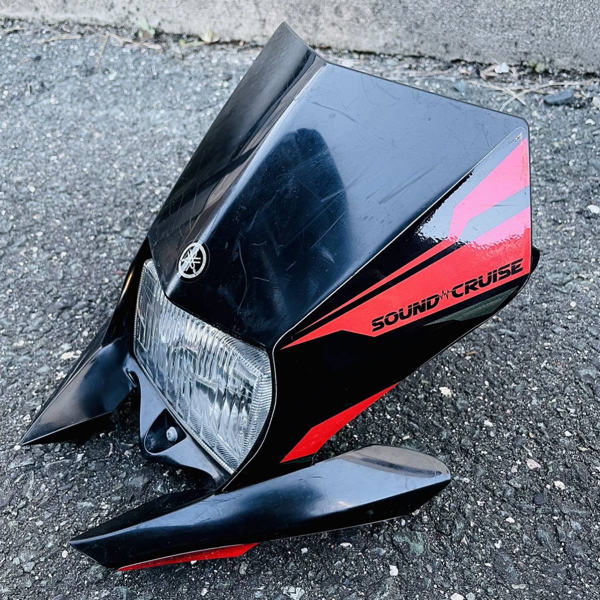 wr250r 純正ヘッドライト