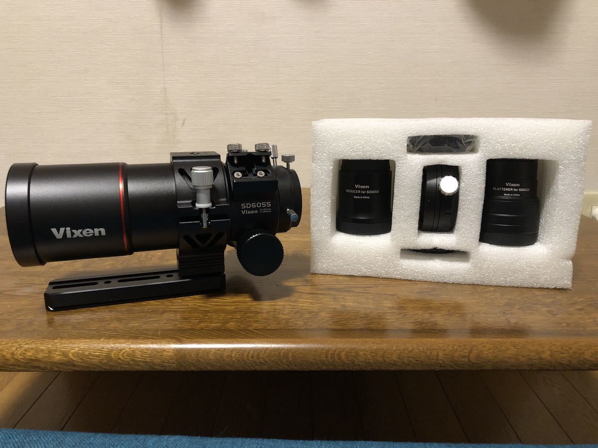 ま*じ様 vixen SD60SS 鏡筒+カメラマウント+補正レンズセット ま