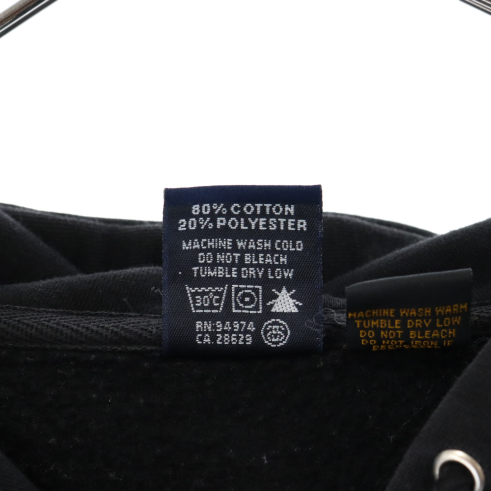 STUSSY ステューシー 90s スカルプリントプルオーバーフーディー 両面