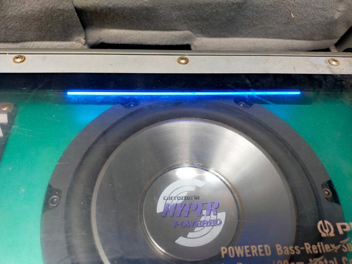 Pioneer carrozzeria パワードサブウーファー TS-WX200A